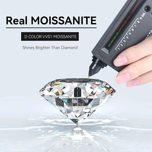 FIRERING 100% Genuine Olive Moissanite Ring 1ct with Certificate Passed Diamond Test Women Ring Jewelry Gift S925 Silver